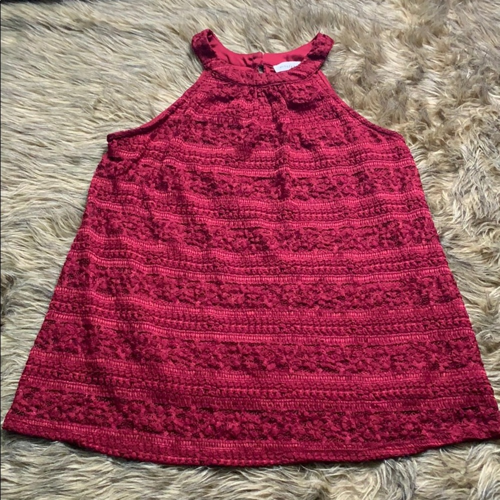 Beautiful Red Lace Top💋